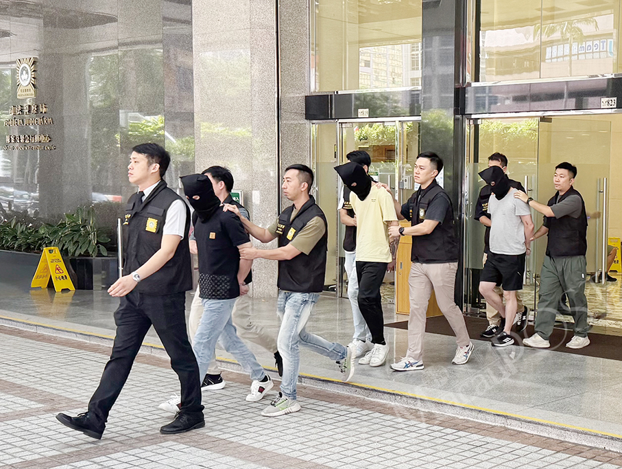 澳门警方拘捕涉嫌贩卖31.77公斤大麻花的港马毒驴