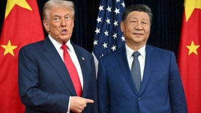 特朗普称习近平 是老友 伟大领导人 “还会达成更多共识”