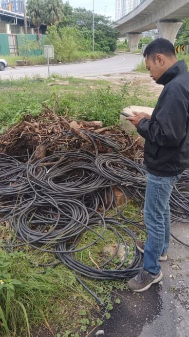 电缆被窃 捷运布城线仍抢修中