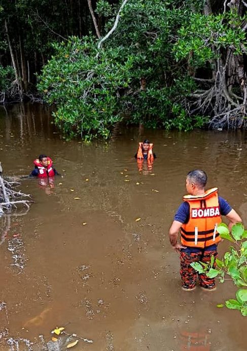 男子捡螺坠河 8小时后遗体寻获