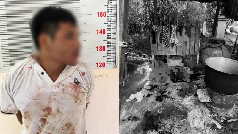 男子酒后对身边人割喉 妻子与9月女婴惨死 3岁侄女重伤垂危