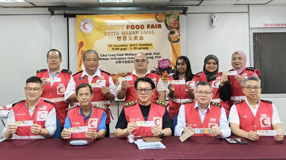 盼筹30万救护车基金 槟红新月会11月16义卖