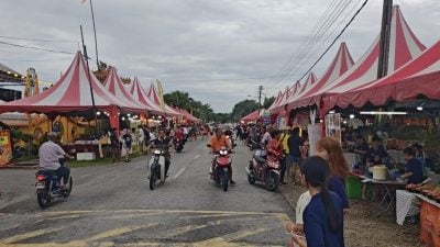 神诞庙会变美食朝圣地！ 爱大华九皇大帝庙聚全国美食车