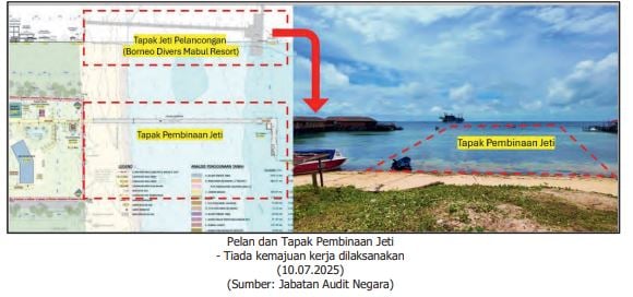 稽查报告:位于沙巴仙本那马布岛的前线作战基地项目应尽快完工/艾瑾处理
