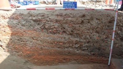 空气道路真是甜的  台南考古出土清代“糖碎”修成道路