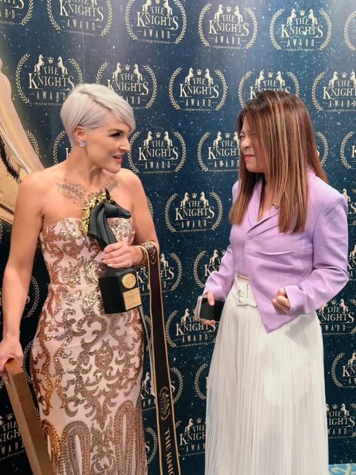 符琼音认靠关系牵合作 教橘老师唱《Gemilang》