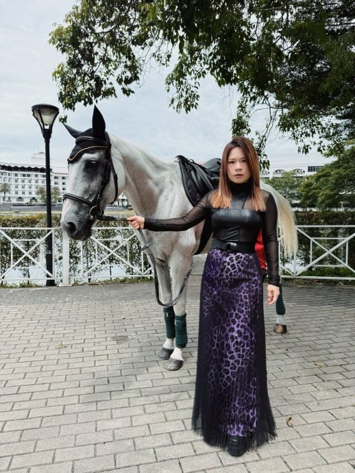 符琼音认靠关系牵合作 教橘老师唱《Gemilang》