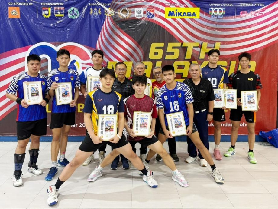 第65届全国排球赛|决赛分挫柔佛兄妹  雪男（砂女）称王封后
