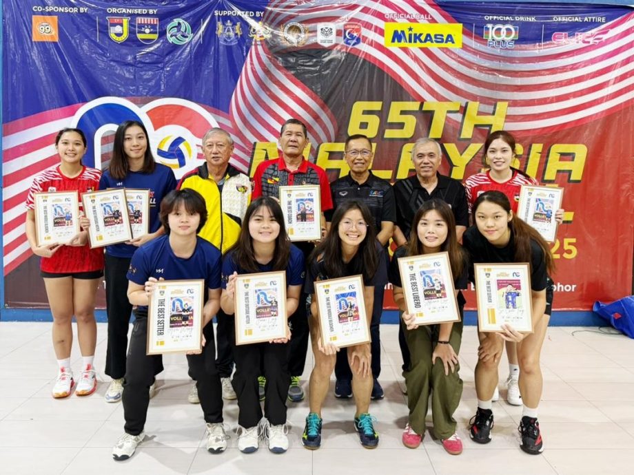 第65届全国排球赛|决赛分挫柔佛兄妹  雪男（砂女）称王封后