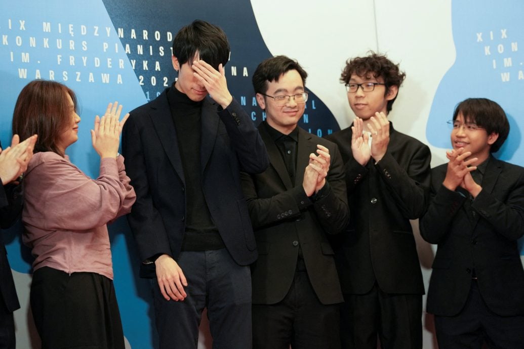 给全国用 萧邦钢琴大赛大马王文升获第5名佳绩缔造历史 华人包办前三甲