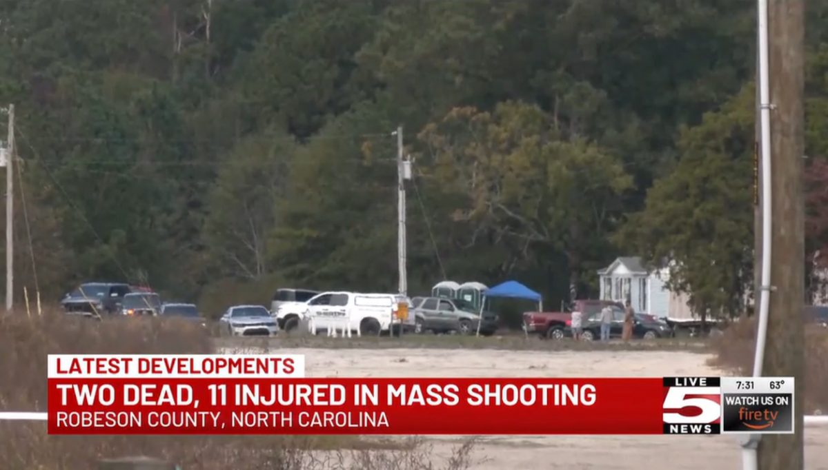 美国北卡州大型派对爆大规模枪击　酿2死11伤 