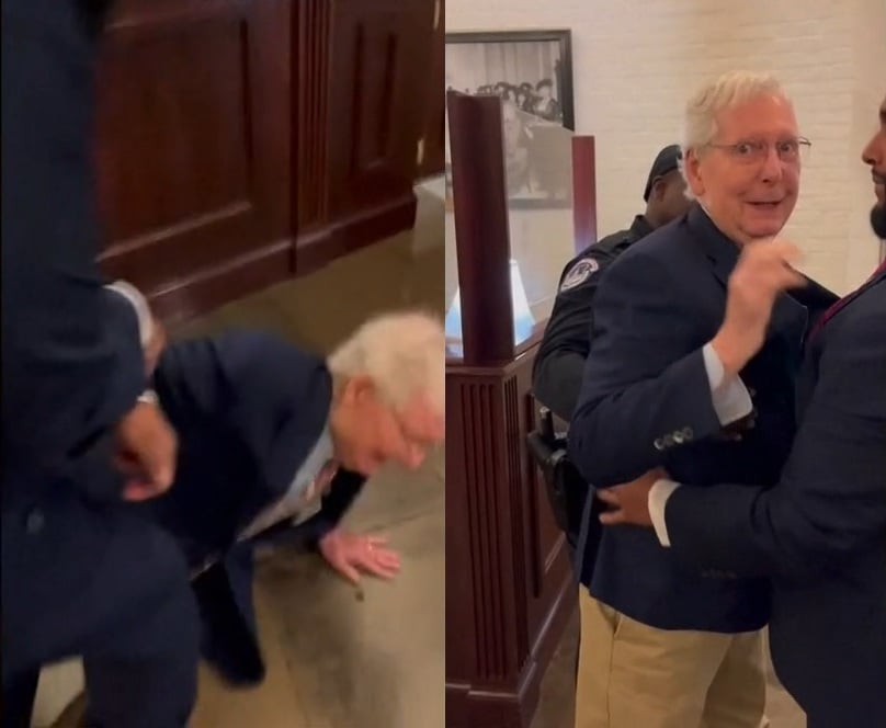 美国在位最久参议员 83岁麦康奈尔摔倒 引发健康担忧