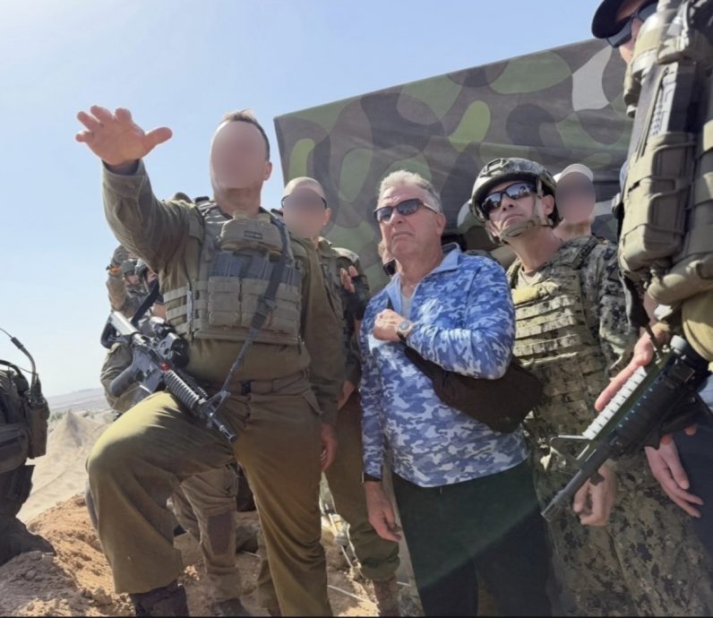 美特使访加沙 美军指不向加沙派地面部队   