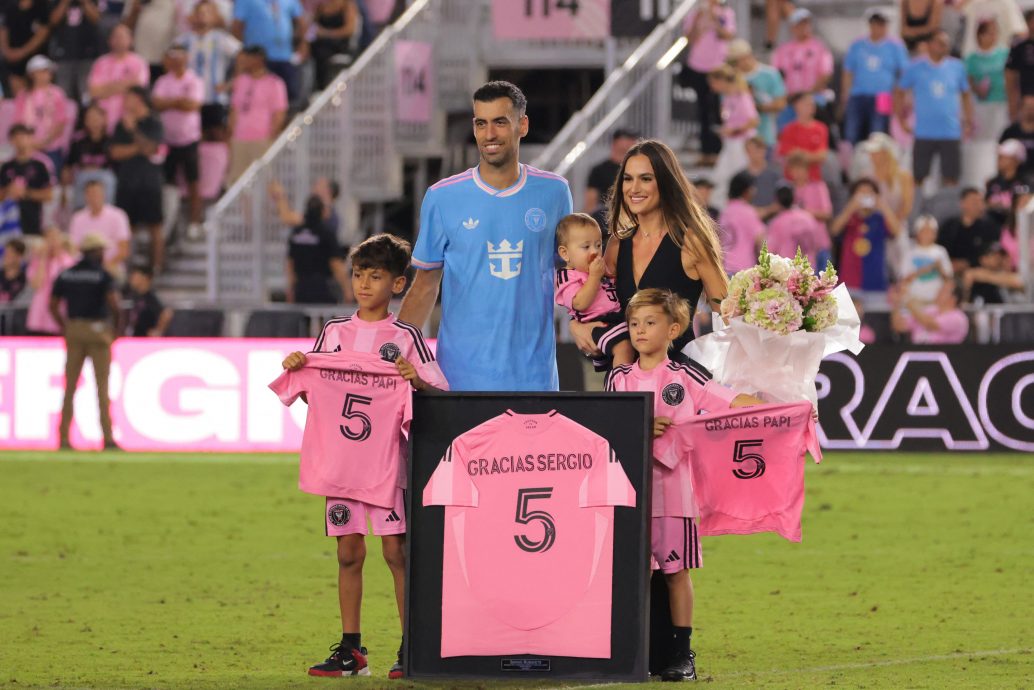 美职联|梅西助攻戴帽率队大胜  迈阿密国际送别布斯克茨