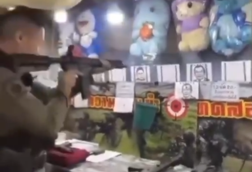 肖像照被当成靶纸射击 柬埔寨前总理洪森斥“泰可耻”