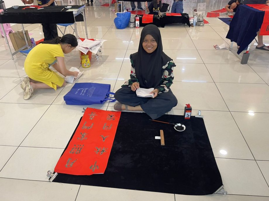 芙蓉125学生齐挥毫,中秋书法比赛翰墨飘香