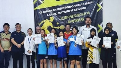 蔡江聪吁各源流小学   重视乒乓运动发展