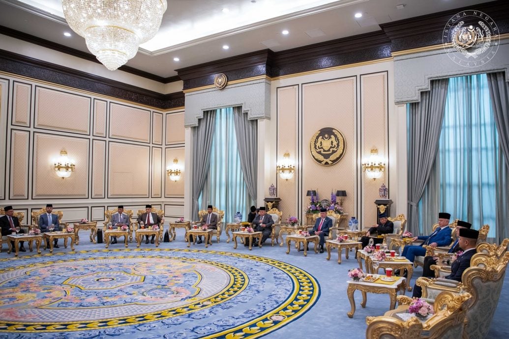 补图//元首出席统治者会前会 明起召开第270届统治者理事会