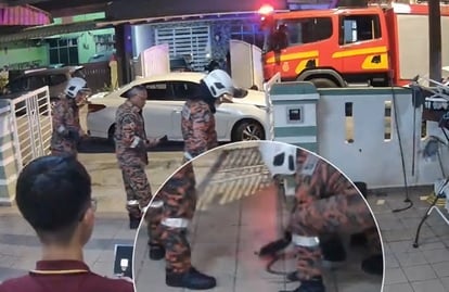 视频 |又有不速之客闯家园 网民深夜叩消拯员救援