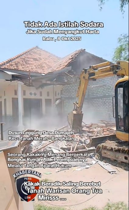 视频|为遗产对簿公堂 姐姐胜诉拆妹妹房屋！