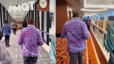 视频 | 安华快跑赶场国会 配特工音乐笑翻网民