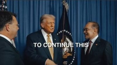 视频|安华: 已告知特朗普大马立场 促美确保以色列遵守加沙停火协议