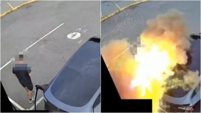 视频 | 特斯拉充电中突爆炸 调查惊揭元凶竟是它