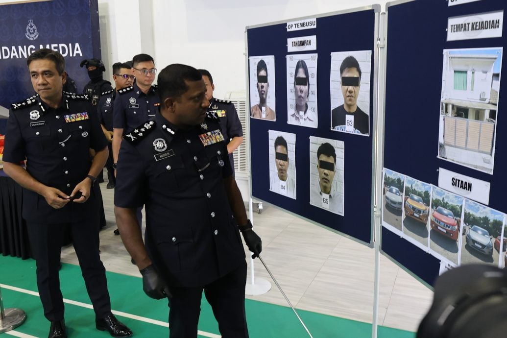 警方扫荡毒巢捕5毒贩 起获1400万令吉毒品