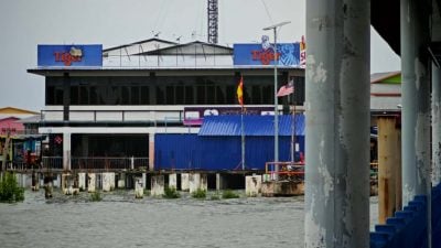 强风袭击吉胆岛  破坏民宅 海上养殖场