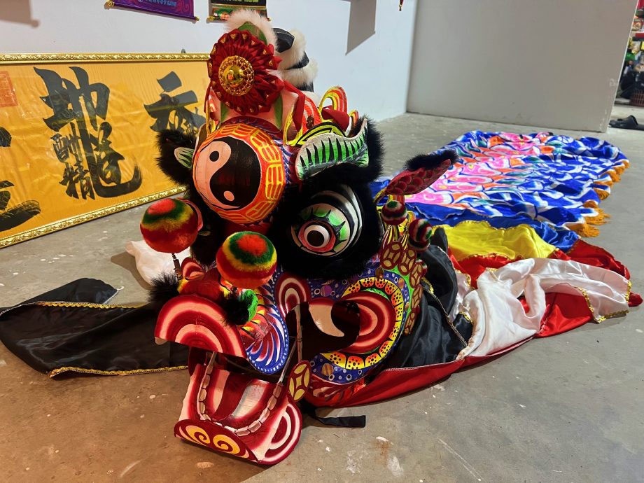 请签发（大北马）主文/吉打州首支传统客家麒麟队开光。