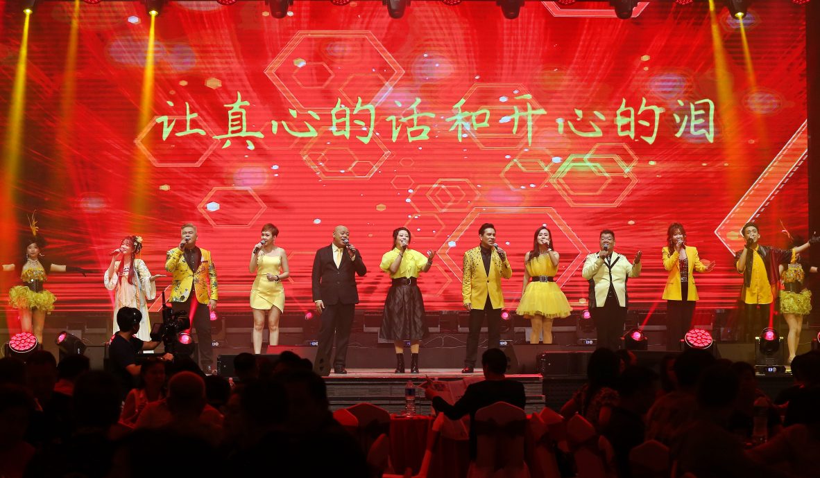 请签发(大北马)吉华二校义演。