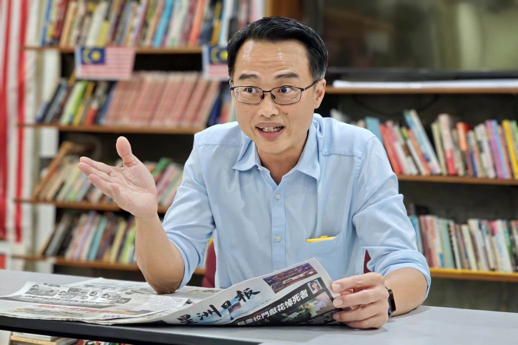 学生阅报计划列车开抵大山脚 李凯伦:能接触多元社会议题 多阅报可培养思辨力