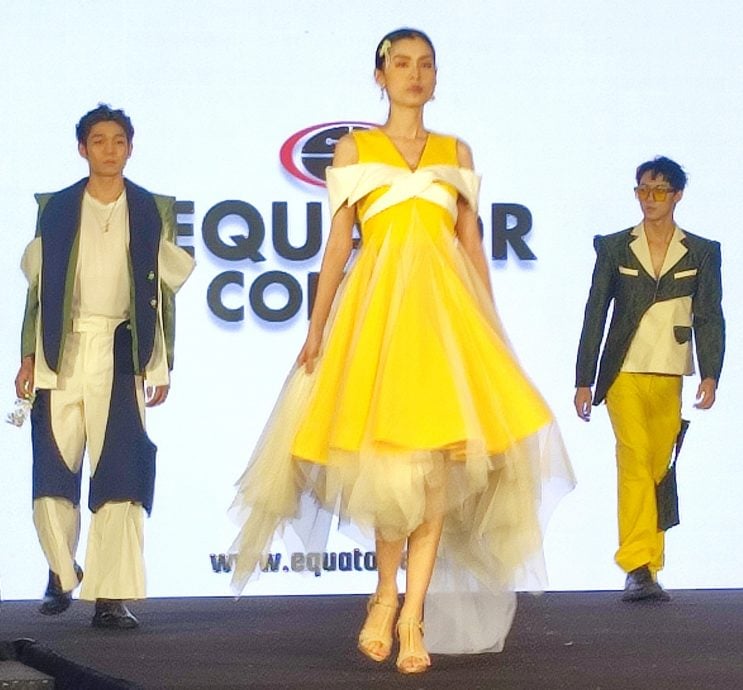 请签发(槟城13日讯)赤道学院时装表演展