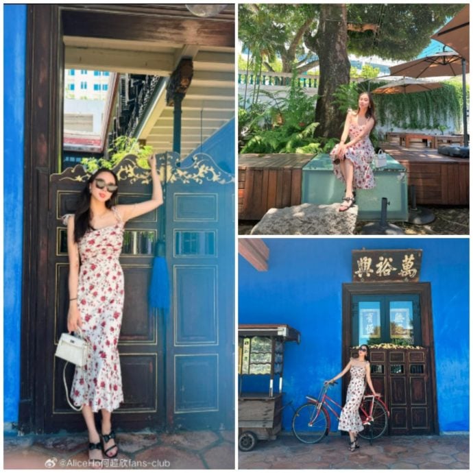 赌王四房祖孙3代畅游槟城 坐路边摊喝咖啡吃椰浆饭