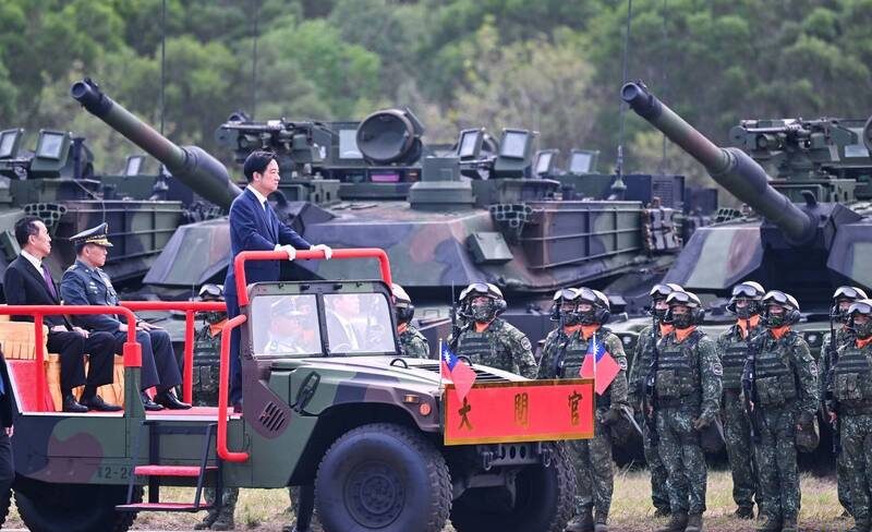 赖清德:坚决反并吞侵略、反对一国两制