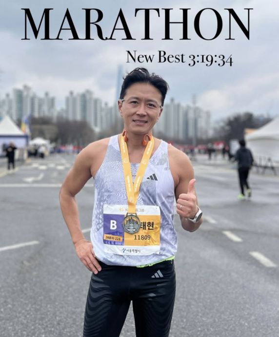 跑步脱上衣是自由还是失礼？ 韩演艺圈跑步代表有话说