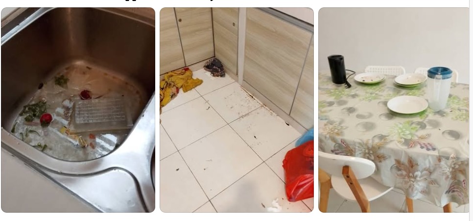 退房后留满屋垃圾 民宿房东好懊悔没收押金