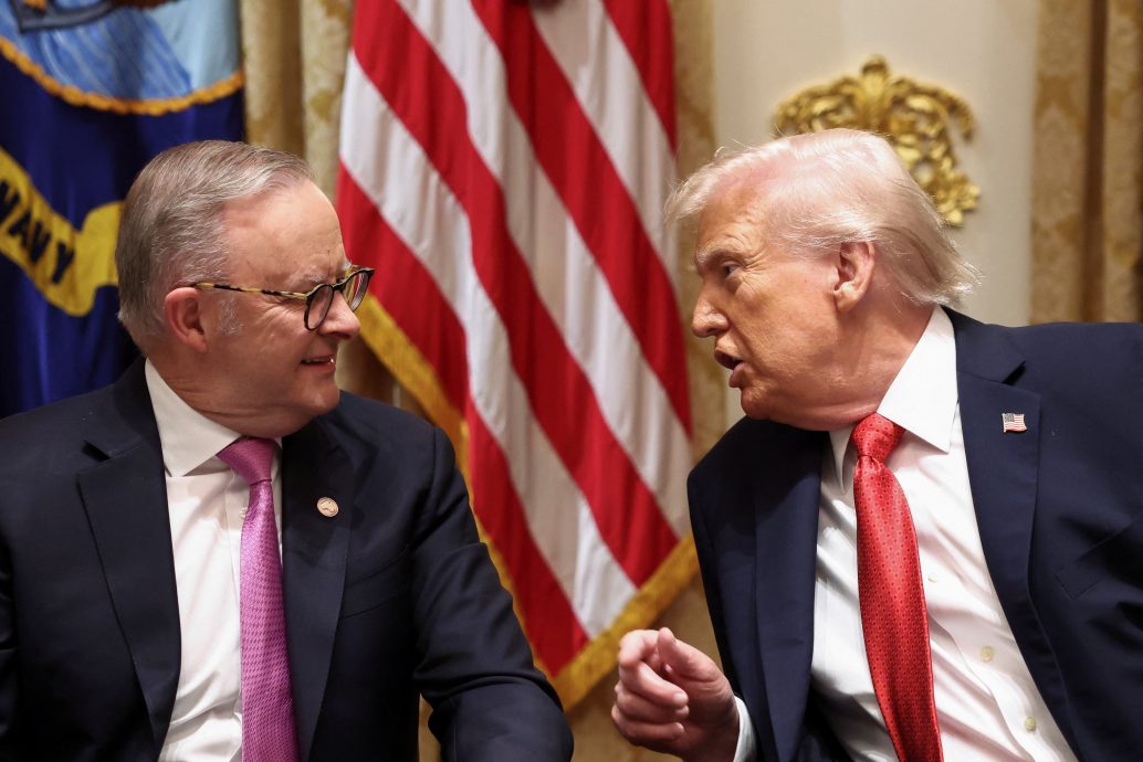 遭特朗普当面呛不喜欢 澳总理力挺陆克文