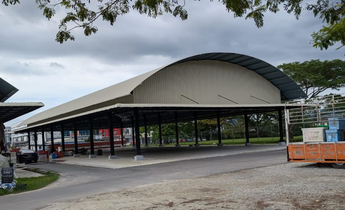 配合草场转型为昌明公园巴刹建竣都拜步行街将成美食中心