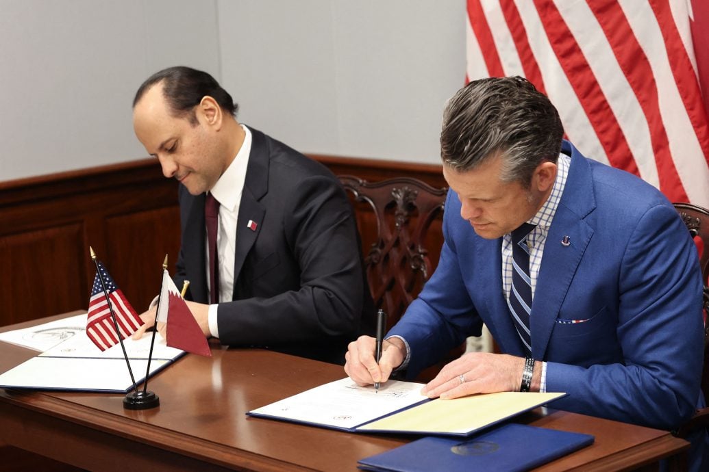 重签 看世界)卡塔尔获准美境内基地建空军设施