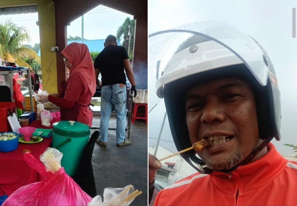  长期免费请外送员吃沙爹 暖心业者善举获赞