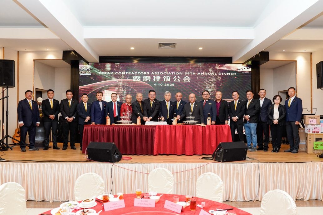 霹雳建筑公会59周年晚宴 甘世豪：外劳2%公积金 应给予过渡期降冲击