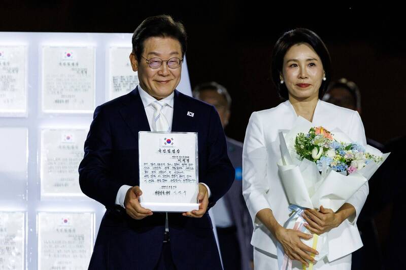 韩国总统李在明夫妇出演综艺节目 创史上最高收视率