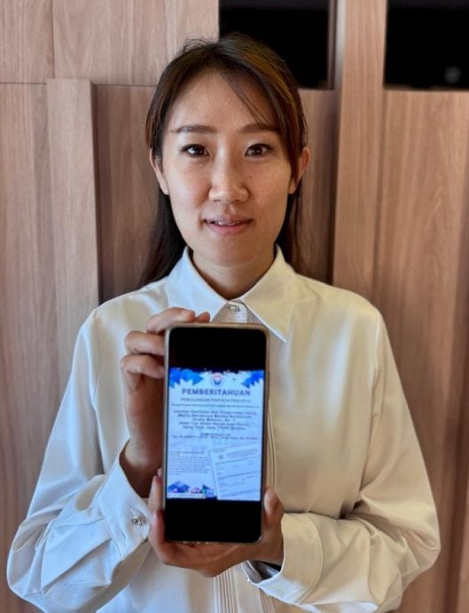 骆慧茹：市政厅致函要求提交产业地契副本，并非诈骗