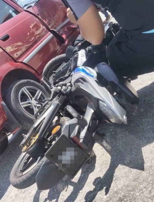  骑士撞车仅手脚受伤 进院后却不敌死神召唤