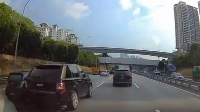 鲁莽驾驶酿5车连环撞 22岁路虎司机被警方逮捕