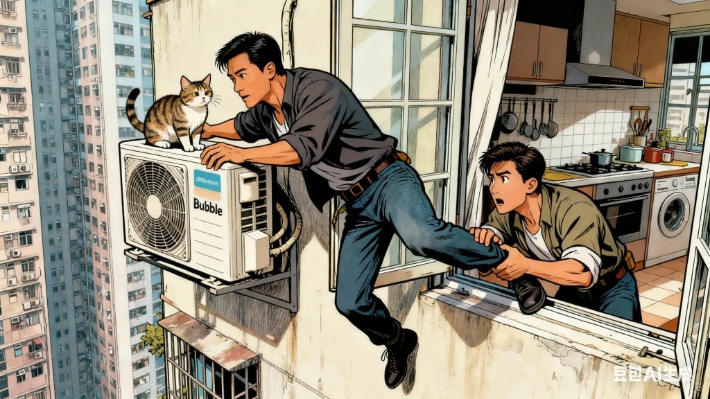 黎明为救好友爱猫爬出高楼窗户 雷颂德惊喊：不想只剩三大天王