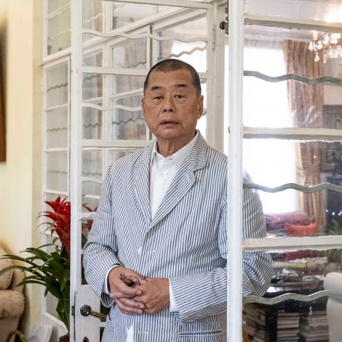 黎智英妻女于梵蒂冈会见教宗