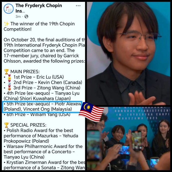 （全国版）曹观友祝贺槟钢琴家王文升，成激励年轻人逐梦榜样