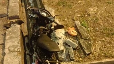 60岁骑士坠沟   救出时已不治